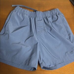 Hollister Blue Athletic Shorts with Elastic Waistband